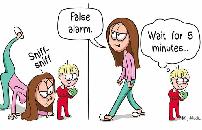 Artist Makes Illustrations That Portray The Reality Of Being A Mother In A Fun Way (23 Pics)