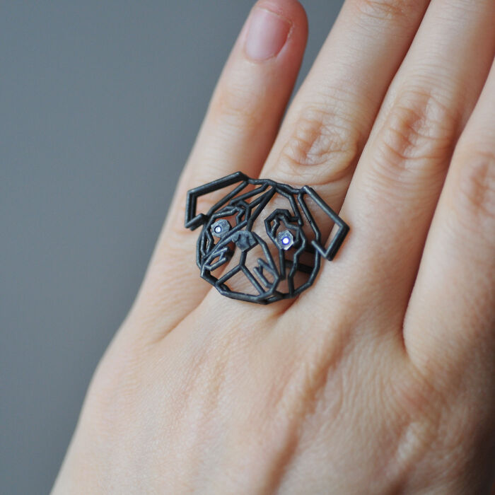A Portrait Of My Pug As A Ring? Don't Mind If I Do