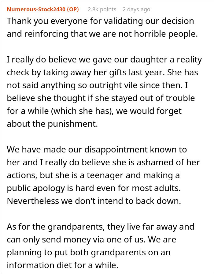 &ldquo;She Thinks We&rsquo;ll Cave&rdquo;: Bratty Teen Insults Her Friend, Parents Cancel Her Sweet 16 In Return