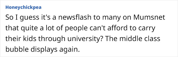 Peeps Online Shocked At The Fact Parents Charge Student Daughter $130 In Rent