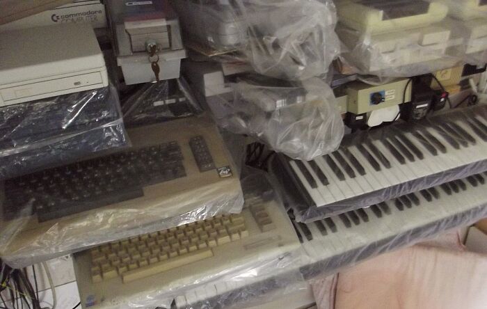 Some Of My Retro Wall. If It's Old, I Like It And They're Part Of My Home Studio Too