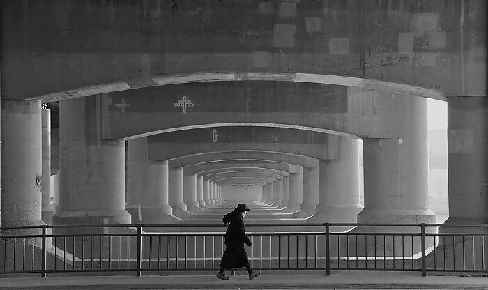 Sister On Her Way To Church By Jaejoon Ha