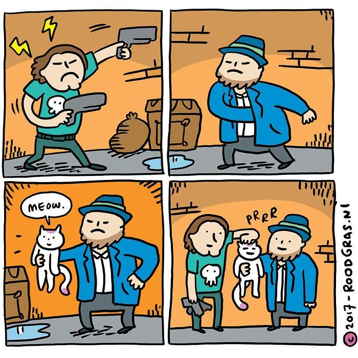 Artist Draws Cute Cat Comics And It Will Make Your Day (70 Pics)