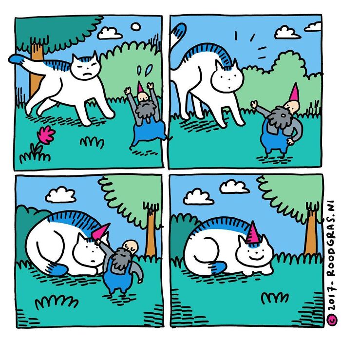 Artist Draws Cute Cat Comics And It Will Make Your Day (70 Pics)