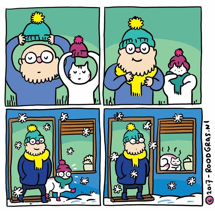 Artist Draws Cute Cat Comics And It Will Make Your Day (70 Pics)