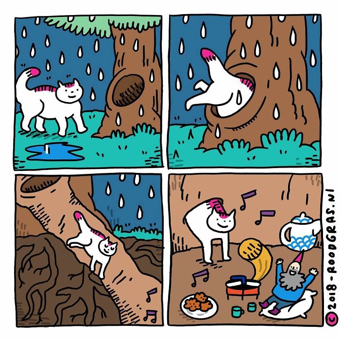 Artist Draws Cute Cat Comics And It Will Make Your Day (70 Pics)