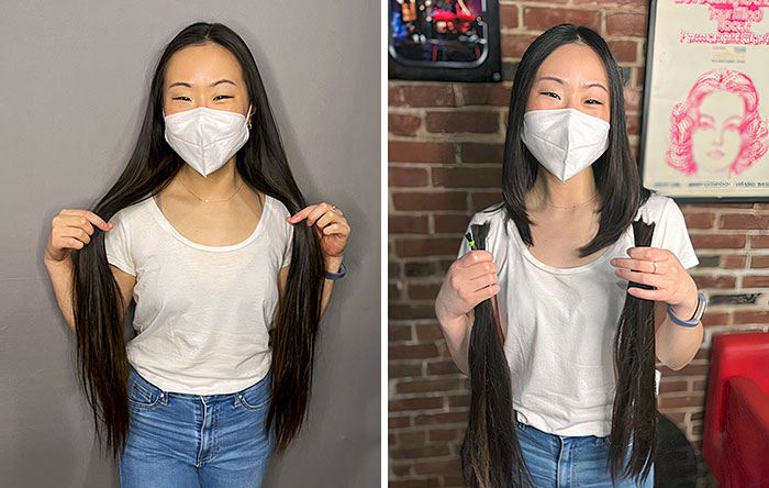 I Chopped Off And Donated Nearly All My Hair