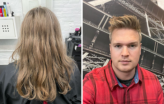 I Donated My Hair To "Locks Of Love" Yesterday