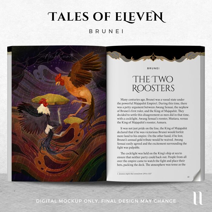 The Two Roosters - Brunei Folklore