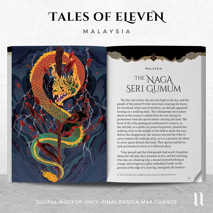 The Legend Of Seri Gumum - Malaysia Folklore