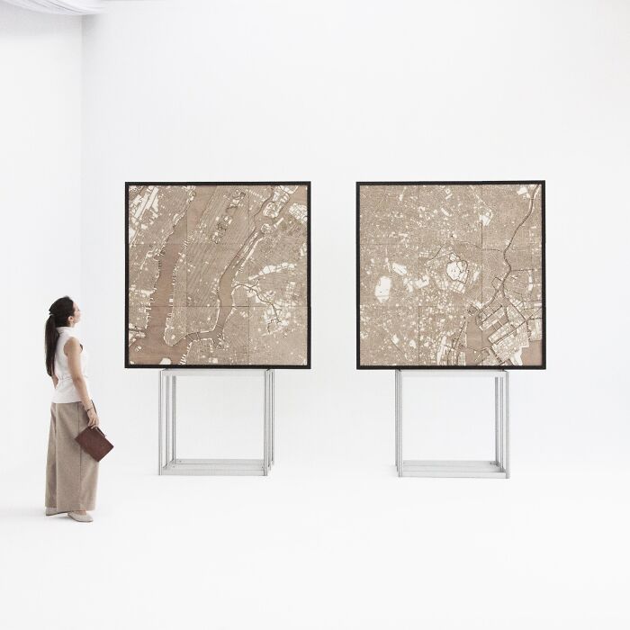 Metropolis Exhibition Unleashes Hubert Roguski's Stunning Laser-Cut Wooden Cityscapes (9 Pics)