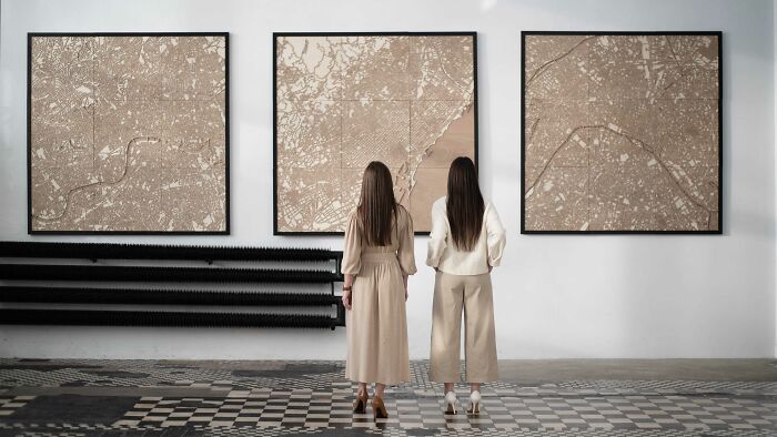 Metropolis Exhibition Unleashes Hubert Roguski's Stunning Laser-Cut Wooden Cityscapes (9 Pics)