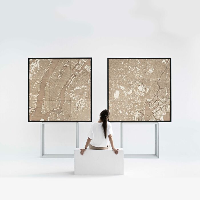 Metropolis Exhibition Unleashes Hubert Roguski's Stunning Laser-Cut Wooden Cityscapes (9 Pics)