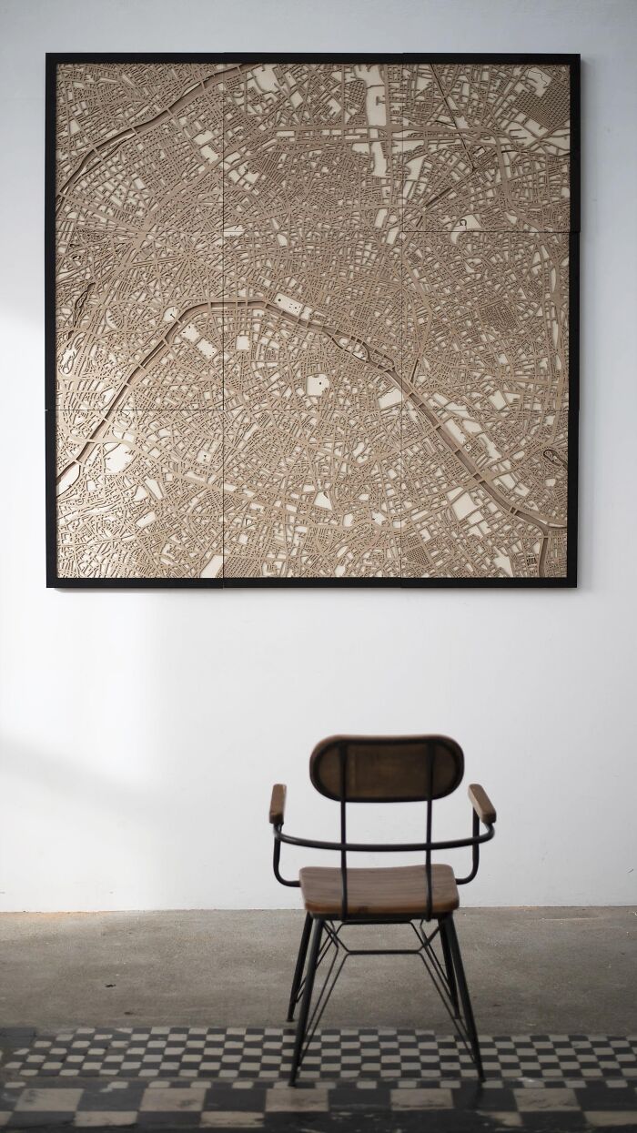 Metropolis Exhibition Unleashes Hubert Roguski's Stunning Laser-Cut Wooden Cityscapes (9 Pics)