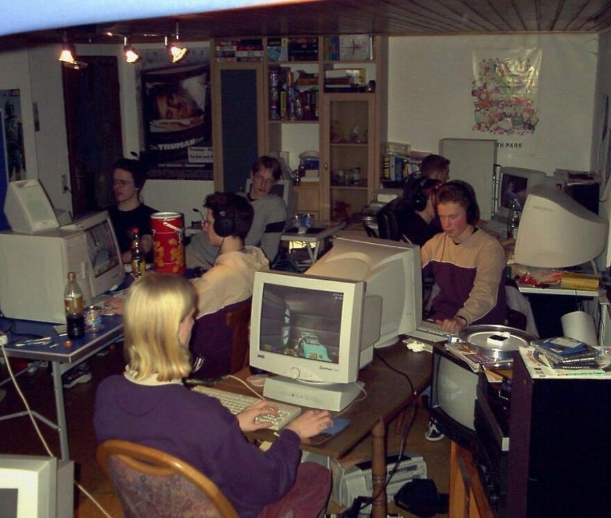 LAN party, late 99
