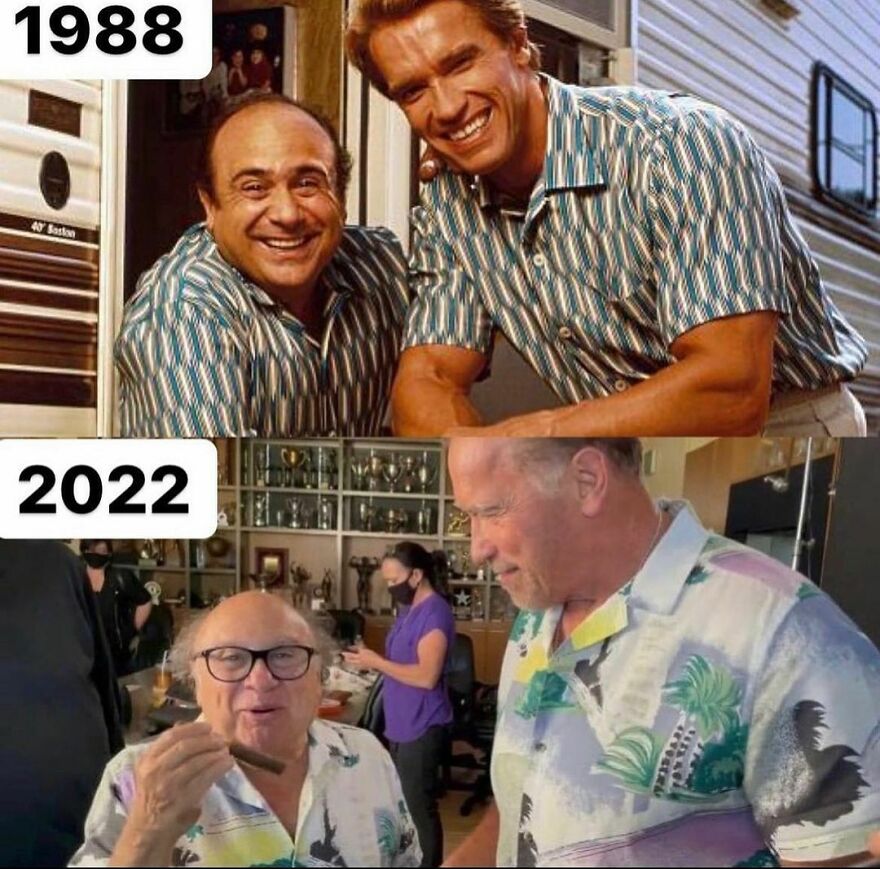Then and now