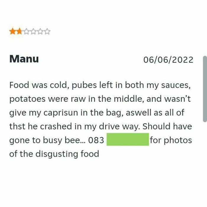 Pubes Left In Both Sauces