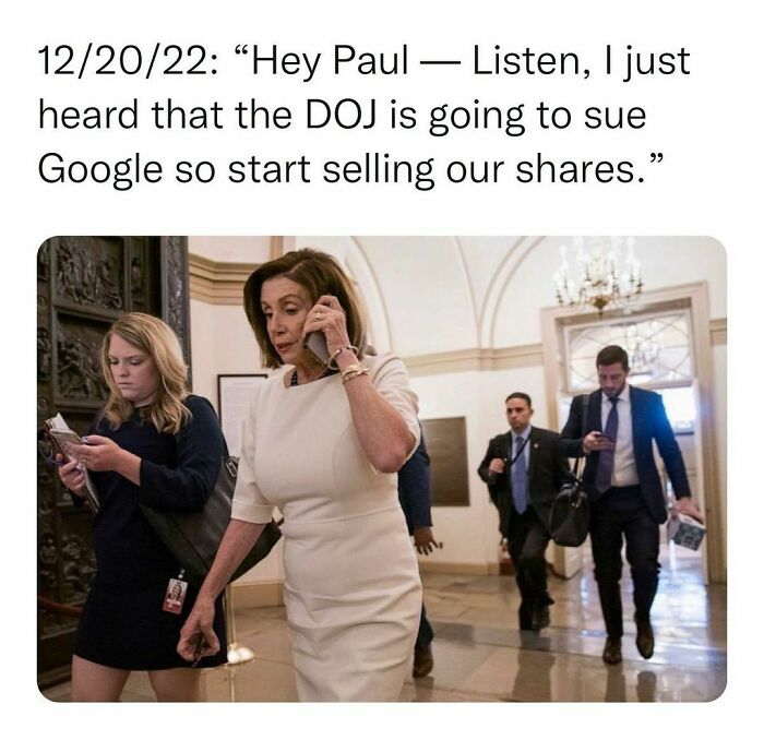 Pelosi Strikes Again