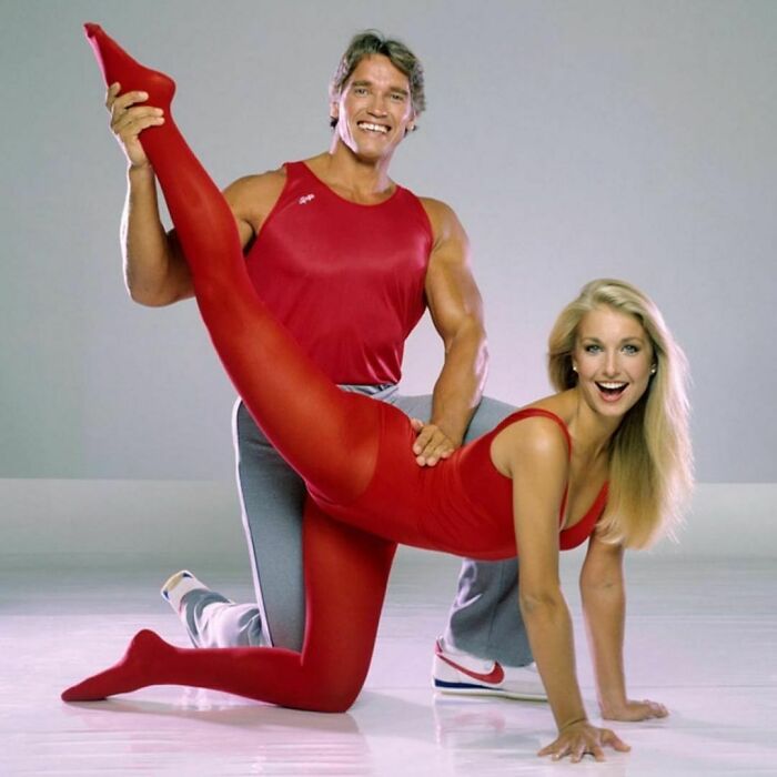 Heather Thomas And Arnold Schwarzenegger…