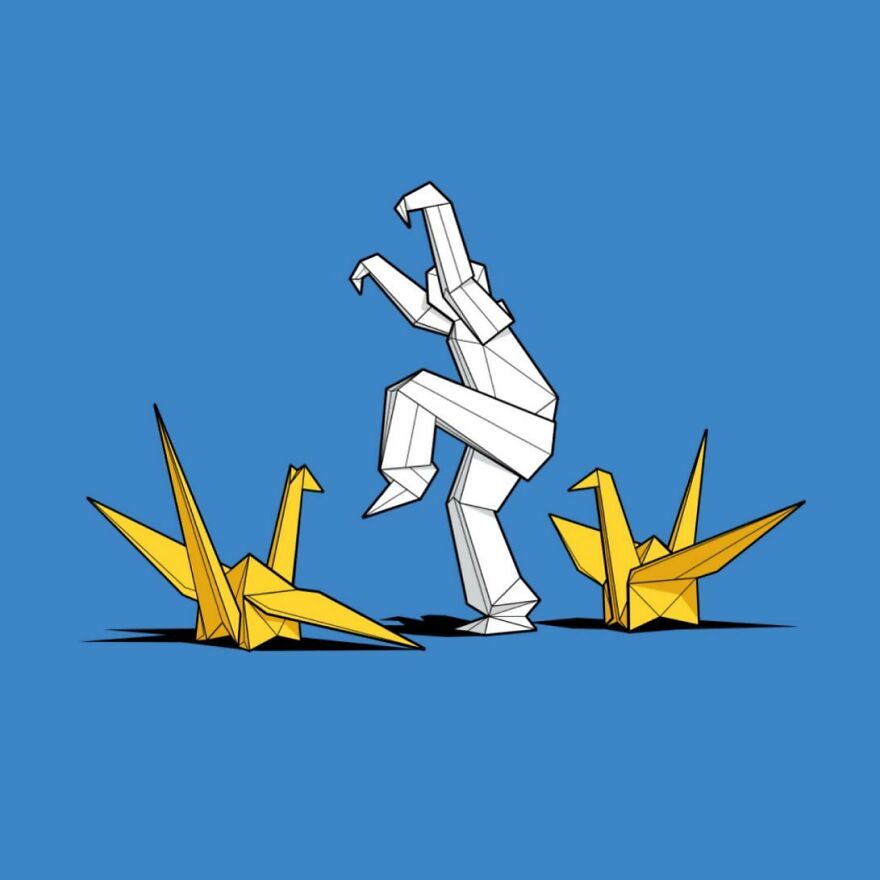 Creative Arts Full Of Clever Thoughts By Cartoonist Glenn Jones