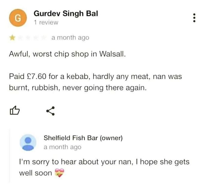 Sorry To Hear About Your Nan