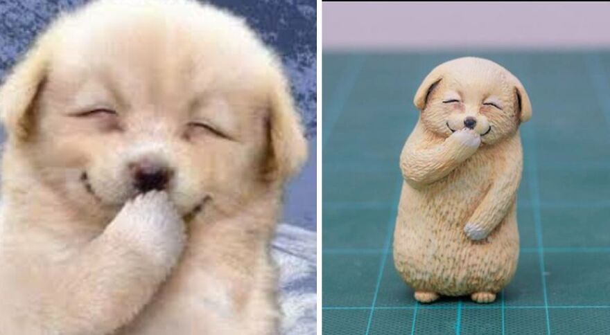 Artist Creatively Turns Animal Memes Into Figurines, And They All Look Hilarious Artist Creatively Turns Animal Memes Into Figurines, And They All Look Hilarious