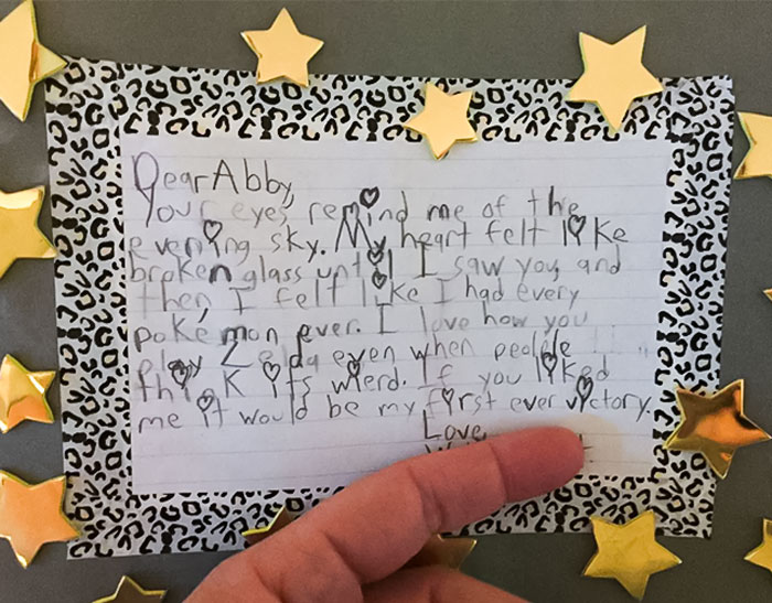 My Niece Is In 5th Grade And Got Her First Love Note. This 5th Grader Has More Game Than I'll Ever Have