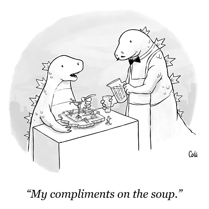 I've Been Making Single Panel Cartoons For Over A Decade. Here Are 40 Of The Best!