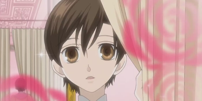 Fujioka Haruhi looking from Ouran Host Club