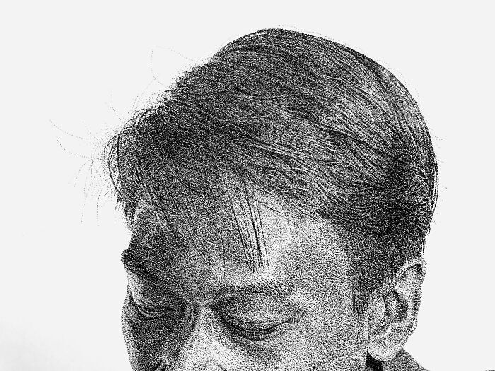 I Made This Large-Scale Drawing Using Only Dots (17 Pics)