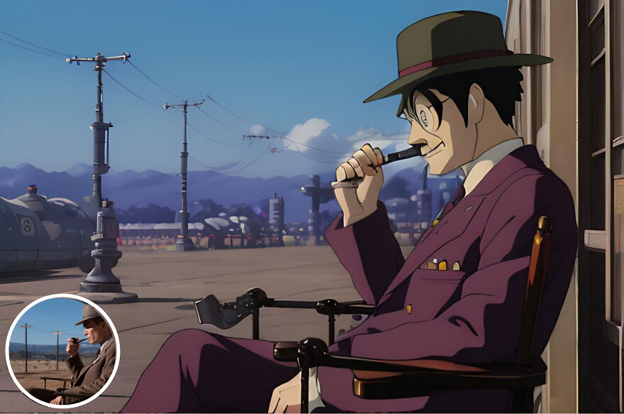 Oppenheimer Smoked A Pipe, Muttering Something Incoherent To Himself