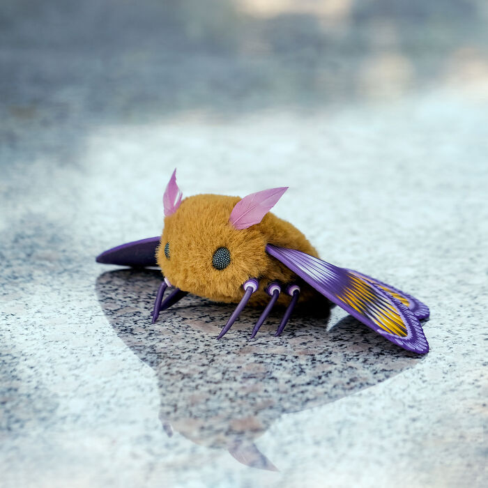 I Was Terrified Of Moths Before Making These Cute Dolls, But My Phobia Turned To Love