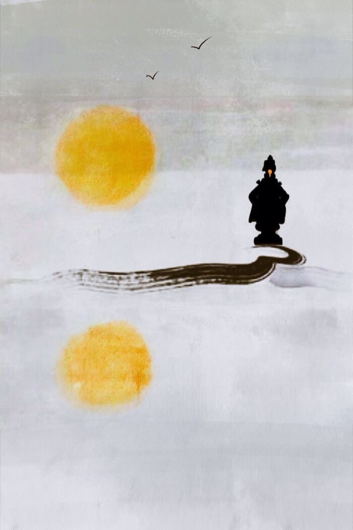 God Vitthal Of Pandharpur In Nature: 9 Drawings By Dipti D