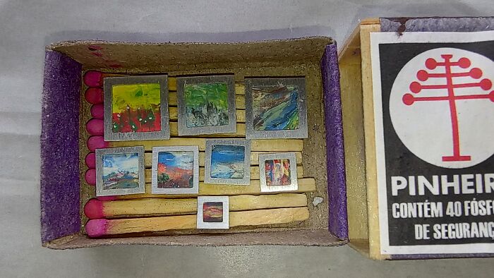 Creating Miniature Paintings Makes Me Happy