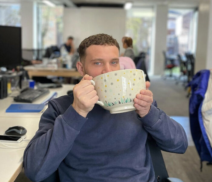 Finally Found A Bigger Mug Than Myself