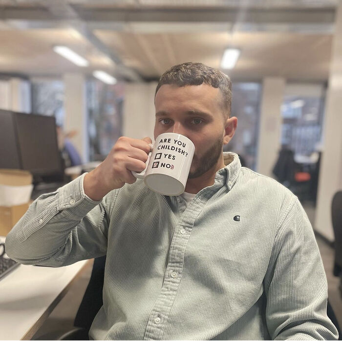 Childish? Me? Never?