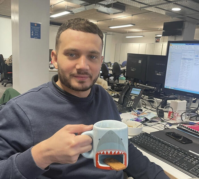 Fin-Ishing My Morning Brew