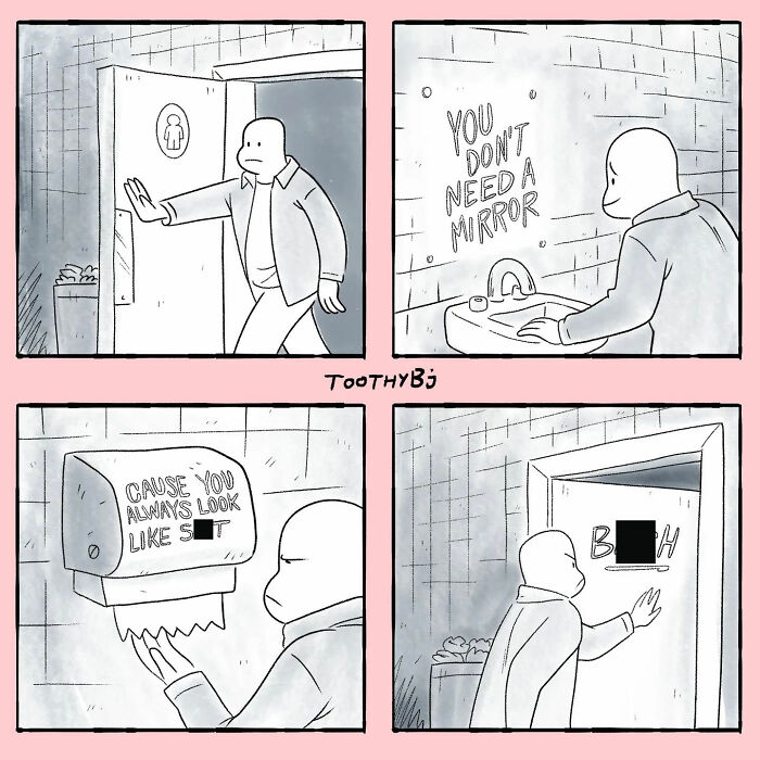 If You Have A Dark Sense Of Humor, You Will Probably Enjoy These Comics With Twisted Endings By Toothybj ( New Pics)