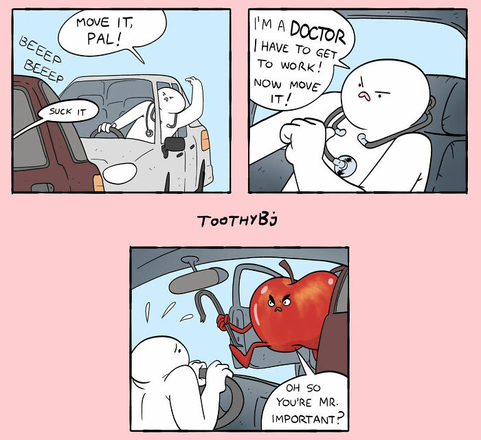 If You Have A Dark Sense Of Humor, You Will Probably Enjoy These Comics With Twisted Endings By Toothybj ( New Pics)