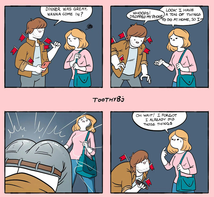 If You Have A Dark Sense Of Humor, You Will Probably Enjoy These Comics With Twisted Endings By Toothybj ( New Pics)