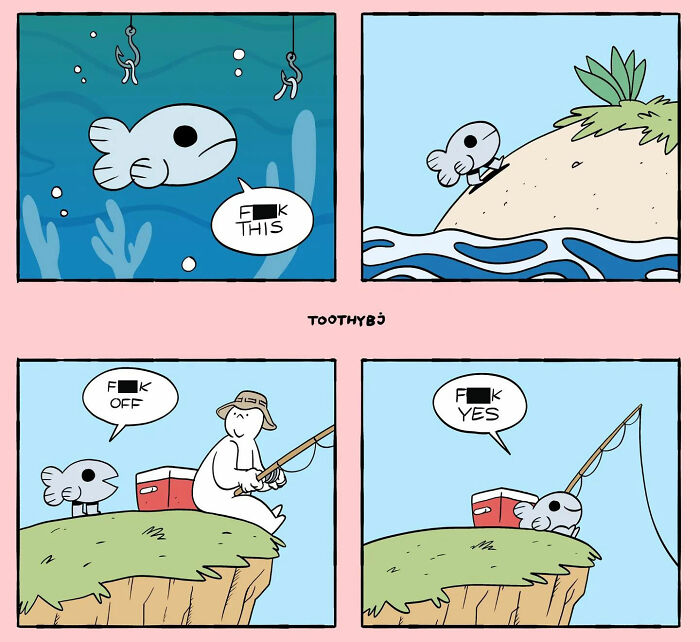 If You Have A Dark Sense Of Humor, You Will Probably Enjoy These Comics With Twisted Endings By Toothybj ( New Pics)