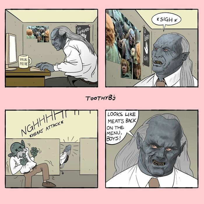 If You Have A Dark Sense Of Humor, You Will Probably Enjoy These Comics With Twisted Endings By Toothybj ( New Pics)