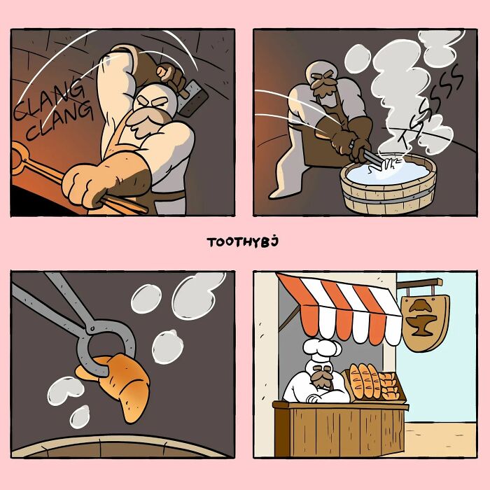 If You Have A Dark Sense Of Humor, You Will Probably Enjoy These Comics With Twisted Endings By Toothybj ( New Pics)