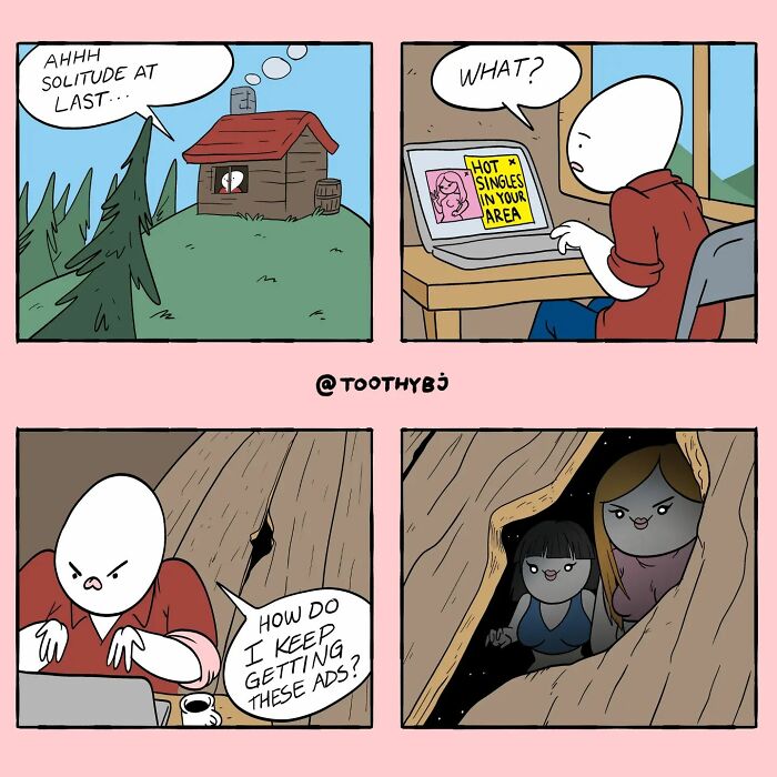 If You Have A Dark Sense Of Humor, You Will Probably Enjoy These Comics With Twisted Endings By Toothybj ( New Pics)