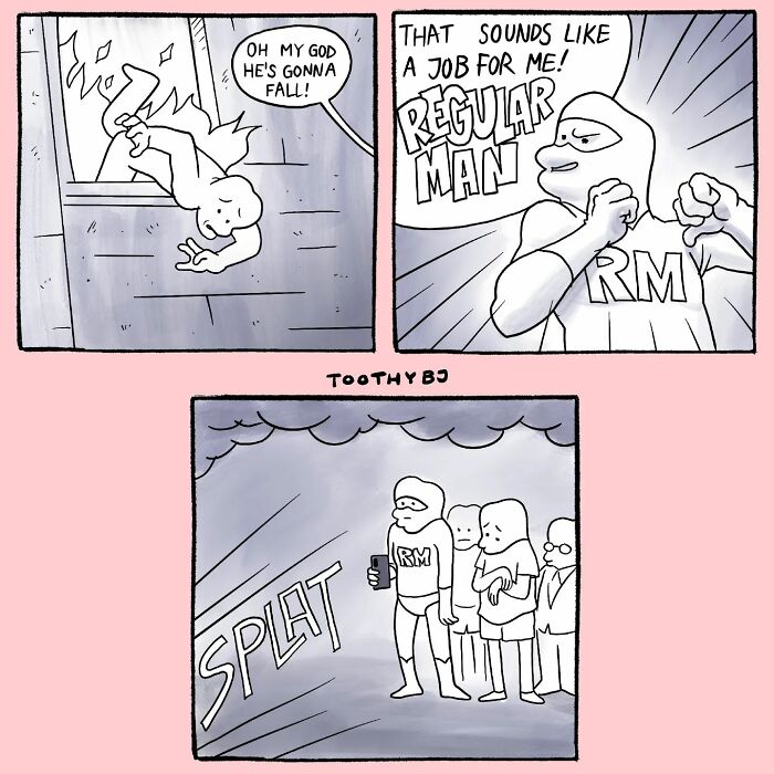 If You Have A Dark Sense Of Humor, You Will Probably Enjoy These Comics With Twisted Endings By Toothybj ( New Pics)