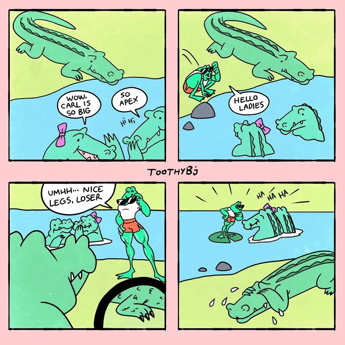 If You Have A Dark Sense Of Humor, You Will Probably Enjoy These Comics With Twisted Endings By Toothybj ( New Pics)