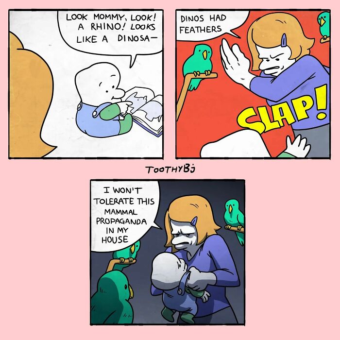 If You Have A Dark Sense Of Humor, You Will Probably Enjoy These Comics With Twisted Endings By Toothybj ( New Pics)