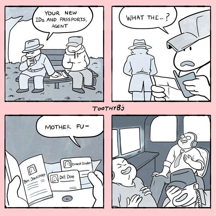 If You Have A Dark Sense Of Humor, You Will Probably Enjoy These Comics With Twisted Endings By Toothybj ( New Pics)