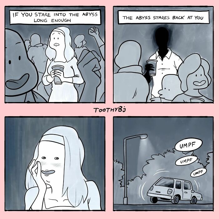 If You Have A Dark Sense Of Humor, You Will Probably Enjoy These Comics With Twisted Endings By Toothybj ( New Pics)