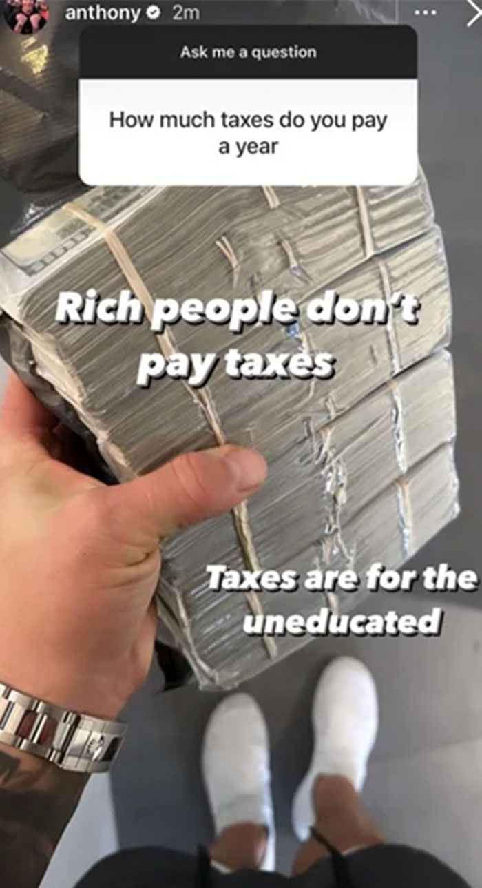 Rich People Don't Pay